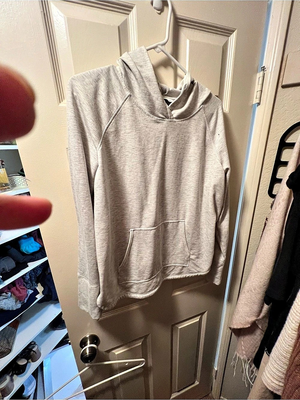 DSG Women's Pullover Hoodie Gray Size Large